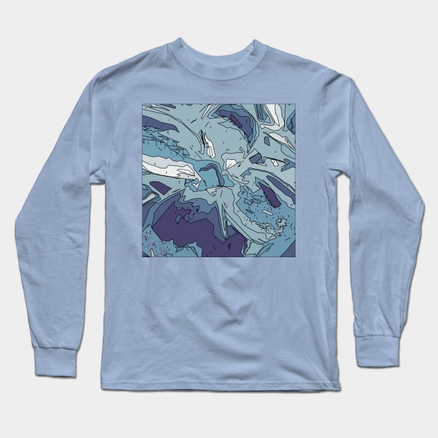 Orbital Debris Long Sleeve T-Shirt by Sorgetown